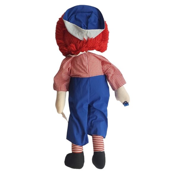 Vintage 1991 Applause 36" Raggedy‎ Andy Cloth Doll EUC Tags Great Condition Tags - Picture 5 of 9
